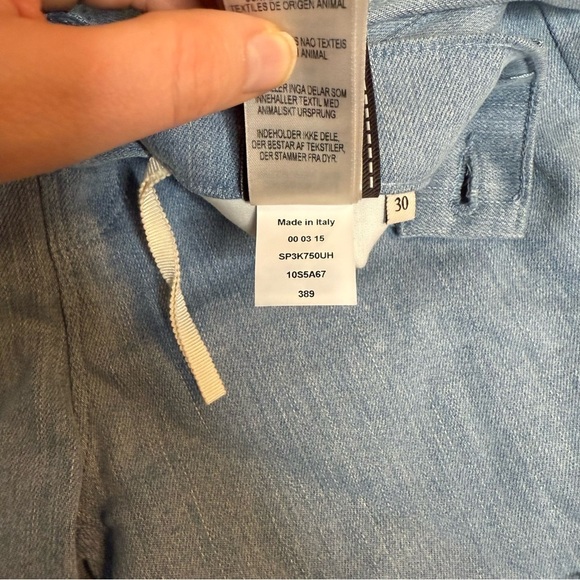 7 For All Mankind Women’s Jeans Sz 30 (Fits 28x29) Distressed Blue Italy - Picture 12 of 16